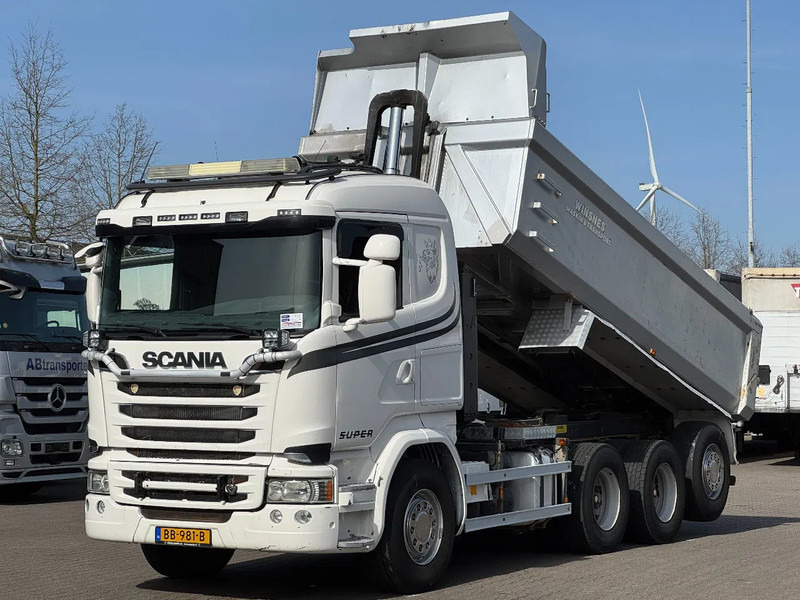 Scania R580 V8 8x4*4 Tipper Retarder Euro 6 - Camião basculante: foto 1 Scania R580 V8 8x4*4 Tipper Retarder Euro 6 - Camião basculante: foto 1