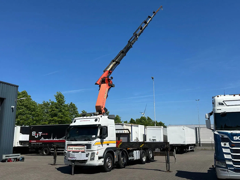 Volvo FM 12.460 8x2 Palinger PK72002 10x Extendable! - Camião de caixa aberta/ Plataforma, Camião grua: foto 2 Volvo FM 12.460 8x2 Palinger PK72002 10x Extendable! - Camião de caixa aberta/ Plataforma, Camião grua: foto 2