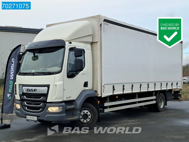 DAF LF 290 4X2 16tonner Automatic Ladebordwand ACC Euro 6 - Camião de lona: foto 1 DAF LF 290 4X2 16tonner Automatic Ladebordwand ACC Euro 6 - Camião de lona: foto 1