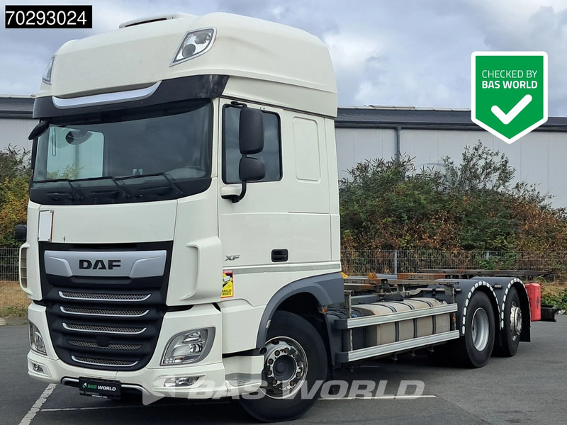 DAF XF 480 6X2 SSC FAN Retarder Lift-Lenkachse ACC LED Euro 6 - Camião transportador de contêineres/ Caixa móvel: foto 1 DAF XF 480 6X2 SSC FAN Retarder Lift-Lenkachse ACC LED Euro 6 - Camião transportador de contêineres/ Caixa móvel: foto 1