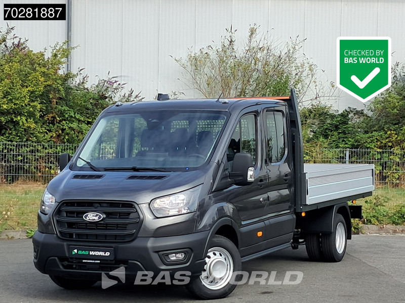 Ford Transit 170pk Neu! Automatik 170PS Pritsche Doppelbereifung 3,5T AHK SYNC4 CarPlay Kamera Euro6 A/C Towbar Cruise control - Carrinha de caixa aberta: foto 1 Ford Transit 170pk Neu! Automatik 170PS Pritsche Doppelbereifung 3,5T AHK SYNC4 CarPlay Kamera Euro6 A/C Towbar Cruise control - Carrinha de caixa aberta: foto 1