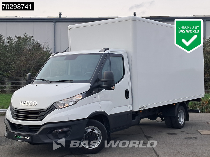 Iveco Daily 35C16 Ladebordwand Doppelbereifung 160PS Koffer Klima Euro6 A/C - Carrinha de contentor: foto 1 Iveco Daily 35C16 Ladebordwand Doppelbereifung 160PS Koffer Klima Euro6 A/C - Carrinha de contentor: foto 1