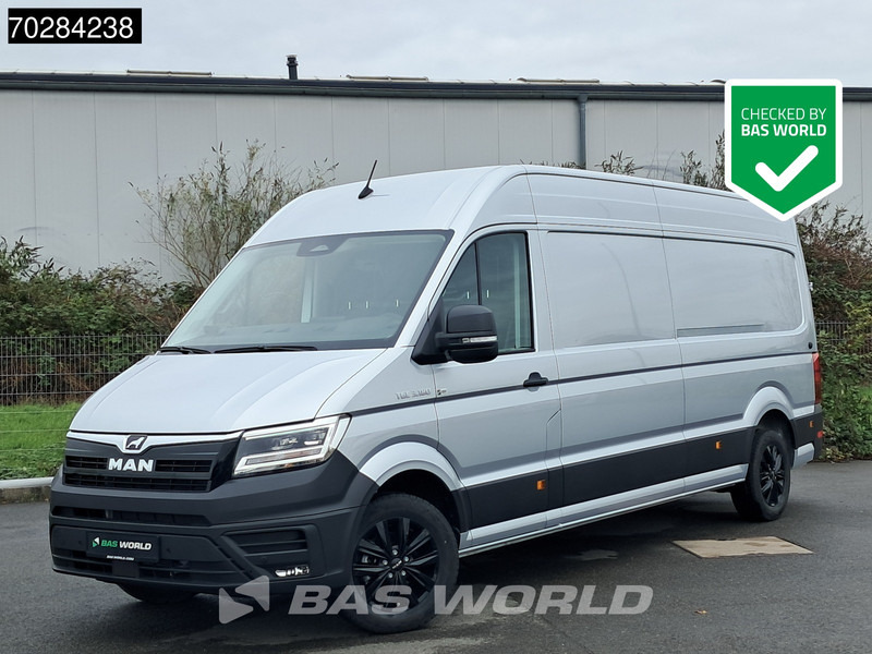 MAN TGE 3.180 Neu! Automatik 2025 Modell L4H3 AHK LED ACC Navi Klima Kamera Parkensensoren Euro6 L3H2 15m3 A/C Towbar - Furgão: foto 1 MAN TGE 3.180 Neu! Automatik 2025 Modell L4H3 AHK LED ACC Navi Klima Kamera Parkensensoren Euro6 L3H2 15m3 A/C Towbar - Furgão: foto 1