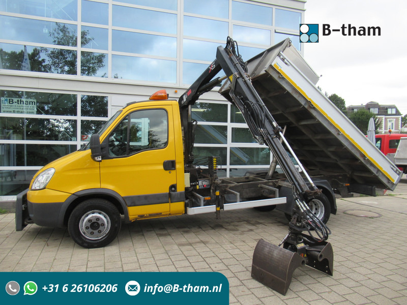 Iveco Daily 65C15 Kipper + HIAB 044 Kraan Kran Crane - Carrinha basculante: foto 1 Iveco Daily 65C15 Kipper + HIAB 044 Kraan Kran Crane - Carrinha basculante: foto 1