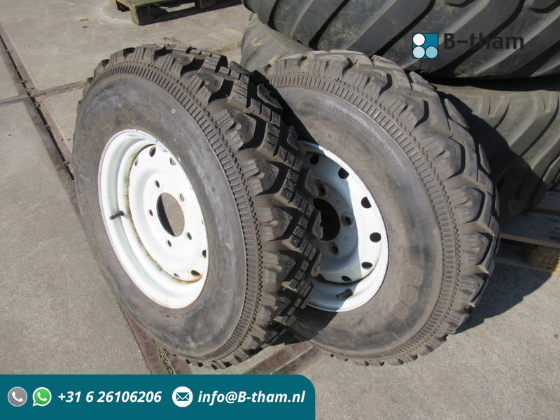 Land Rover Defender 7.50R16 2 x Velg ( staal ) + Band - Roda completa por Automóvel: foto 1 Land Rover Defender 7.50R16 2 x Velg ( staal ) + Band - Roda completa por Automóvel: foto 1