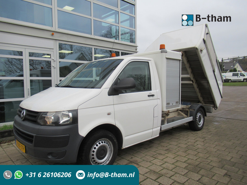 Volkswagen Transporter T5 2.0i 85KW L2H1 CNG aardgas + Benzine Veegvuilkipper - Carrinha basculante: foto 1 Volkswagen Transporter T5 2.0i 85KW L2H1 CNG aardgas + Benzine Veegvuilkipper - Carrinha basculante: foto 1