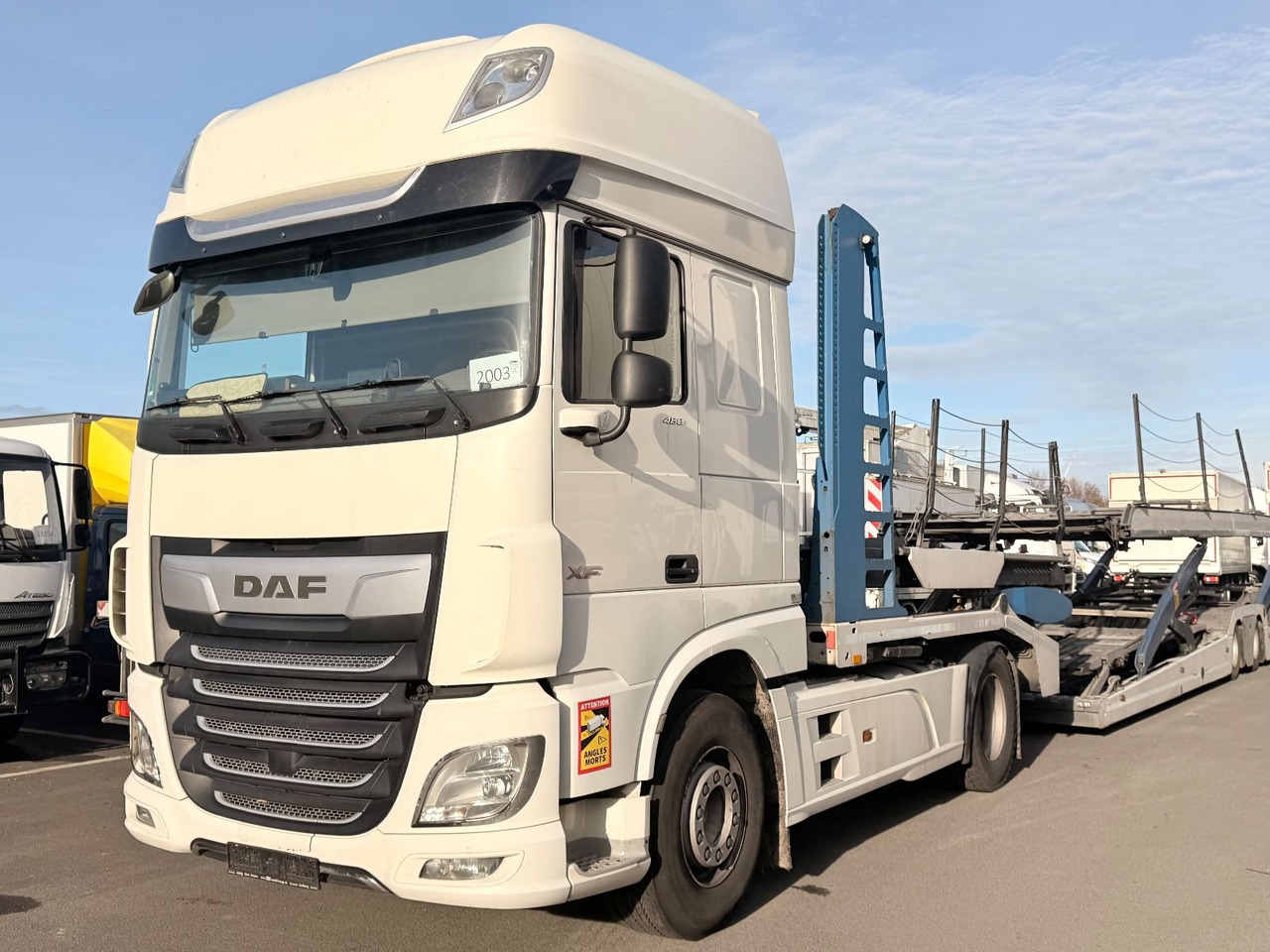 DAF XF 480 Retarder SSC + 2017 Eurolohr, VDI 2700 - Camião transporte de veículos: foto 4 DAF XF 480 Retarder SSC + 2017 Eurolohr, VDI 2700 - Camião transporte de veículos: foto 4