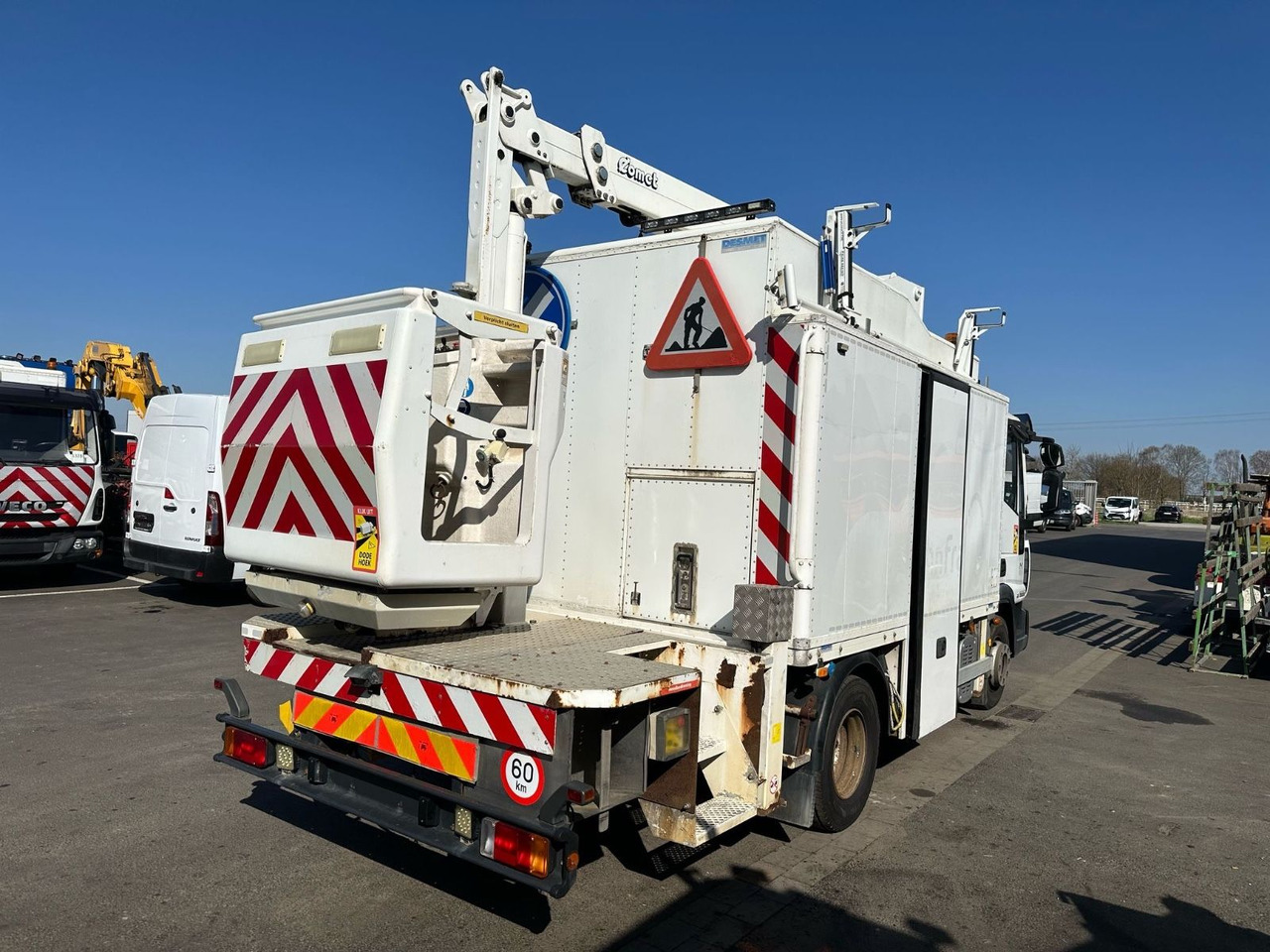 Caminhão com plataforma aérea Iveco EuroCargo 120E18 + COMET 151TAL*Steiger: foto 7