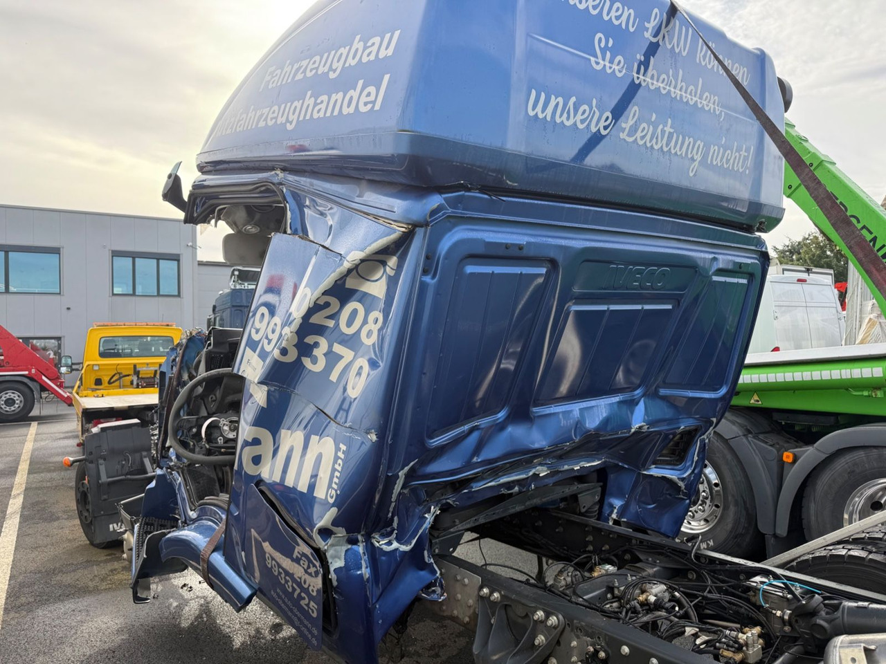 Camião transporte de veículos Iveco Eurocargo 110EL250 Unfallchassis: foto 10