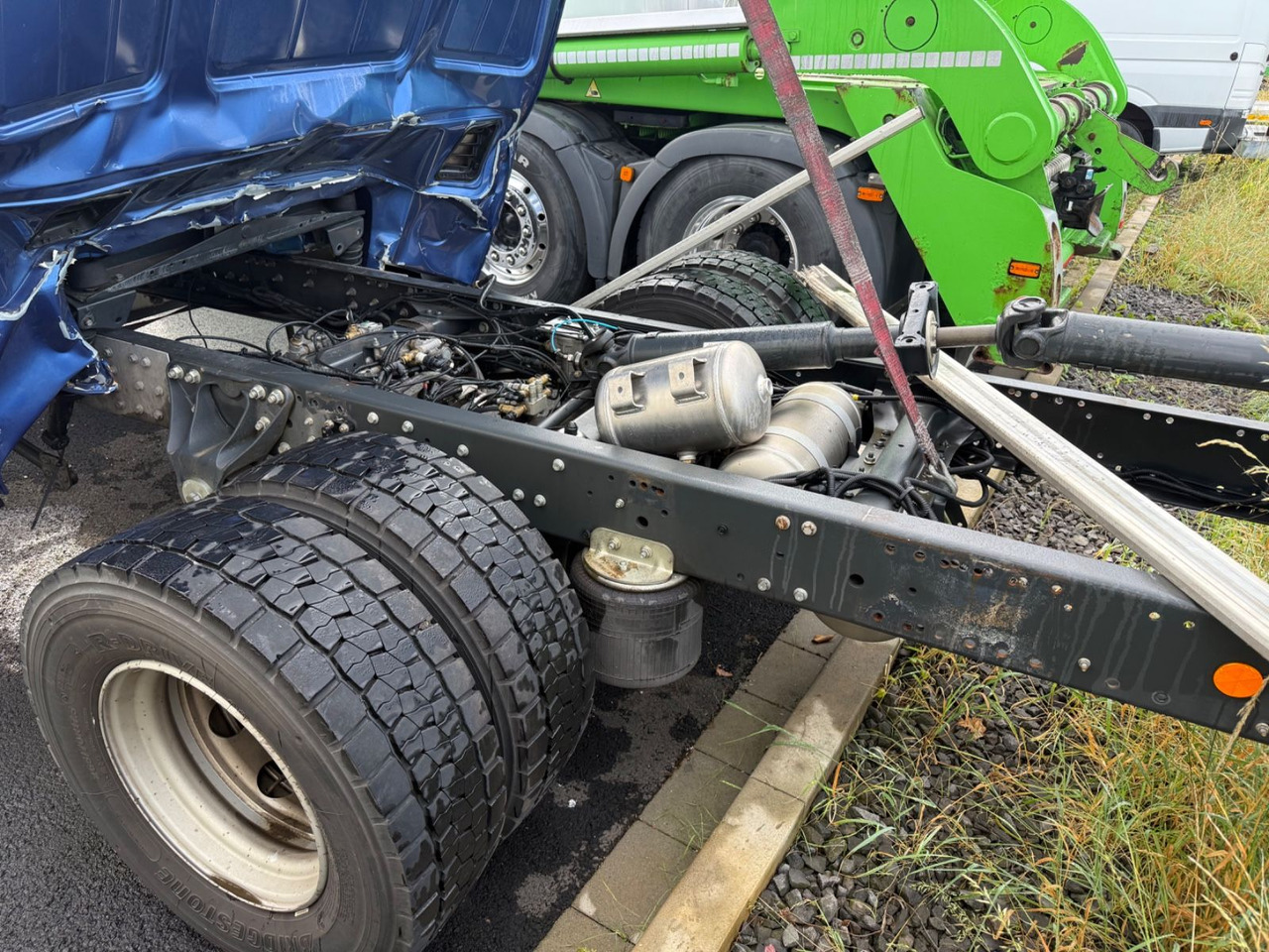 Camião transporte de veículos Iveco Eurocargo 110EL250 Unfallchassis: foto 6