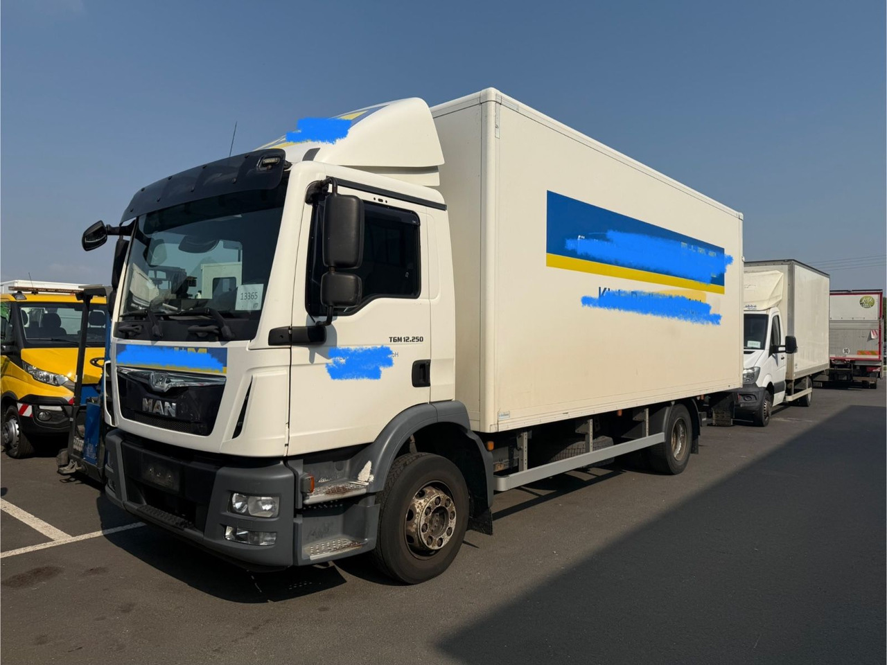 MAN TGM 12.250 DE Truck/ Klima/ Luft/ E6/ 6,05m/(tgl - Camião furgão: foto 1 MAN TGM 12.250 DE Truck/ Klima/ Luft/ E6/ 6,05m/(tgl - Camião furgão: foto 1