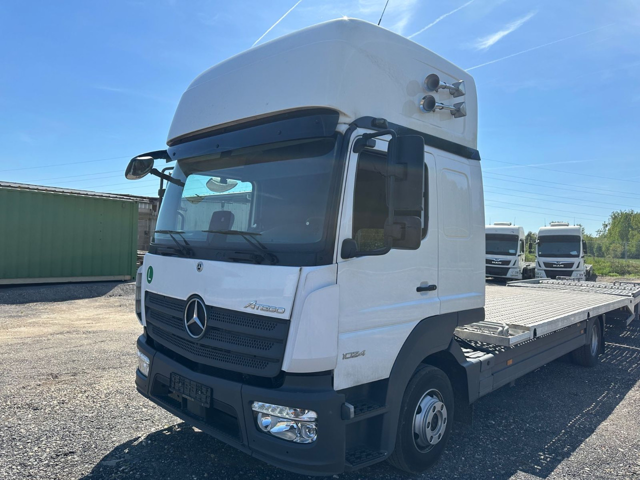 Mercedes-Benz Atego 1024 Flachzug 2-Bett Winde VDI2700 - Camião transporte de veículos: foto 2 Mercedes-Benz Atego 1024 Flachzug 2-Bett Winde VDI2700 - Camião transporte de veículos: foto 2