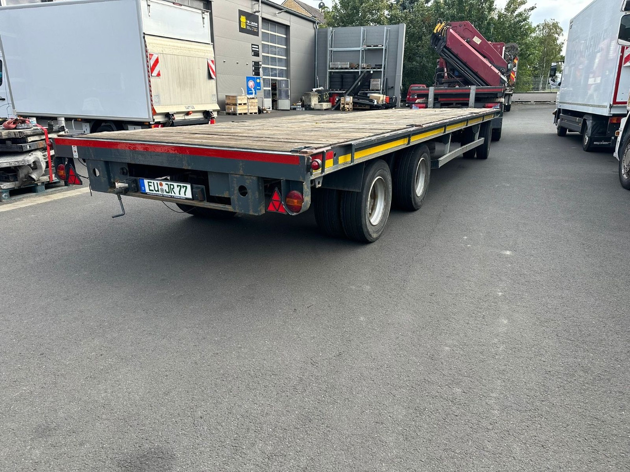 Müller-Mitteltal 3-Achs Plateau Anhänger T3 - Reboque plataforma/ Caixa aberta: foto 2 Müller-Mitteltal 3-Achs Plateau Anhänger T3 - Reboque plataforma/ Caixa aberta: foto 2