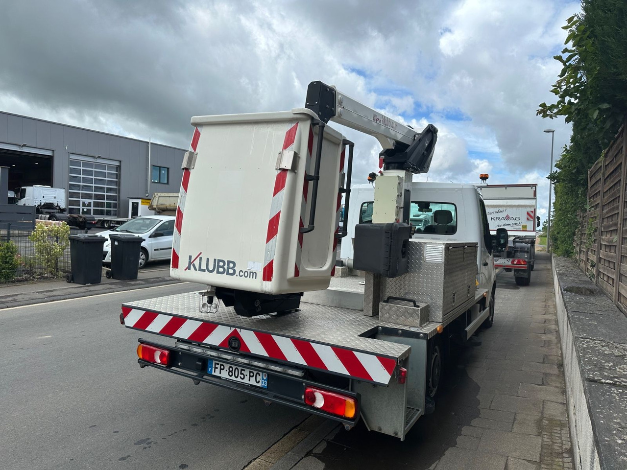 Renault Master III Steiger/11,2m/3,5t/Klubb K26/Klima - Caminhão com plataforma aérea: foto 5 Renault Master III Steiger/11,2m/3,5t/Klubb K26/Klima - Caminhão com plataforma aérea: foto 5