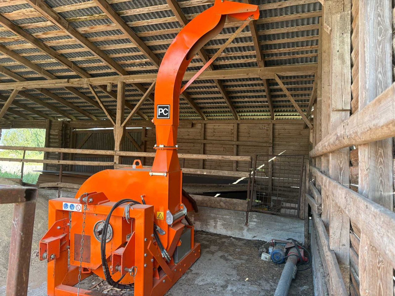 Estilhaçadora de madeira Fine wood chipper PC Stål ApS 942-PI: foto 1