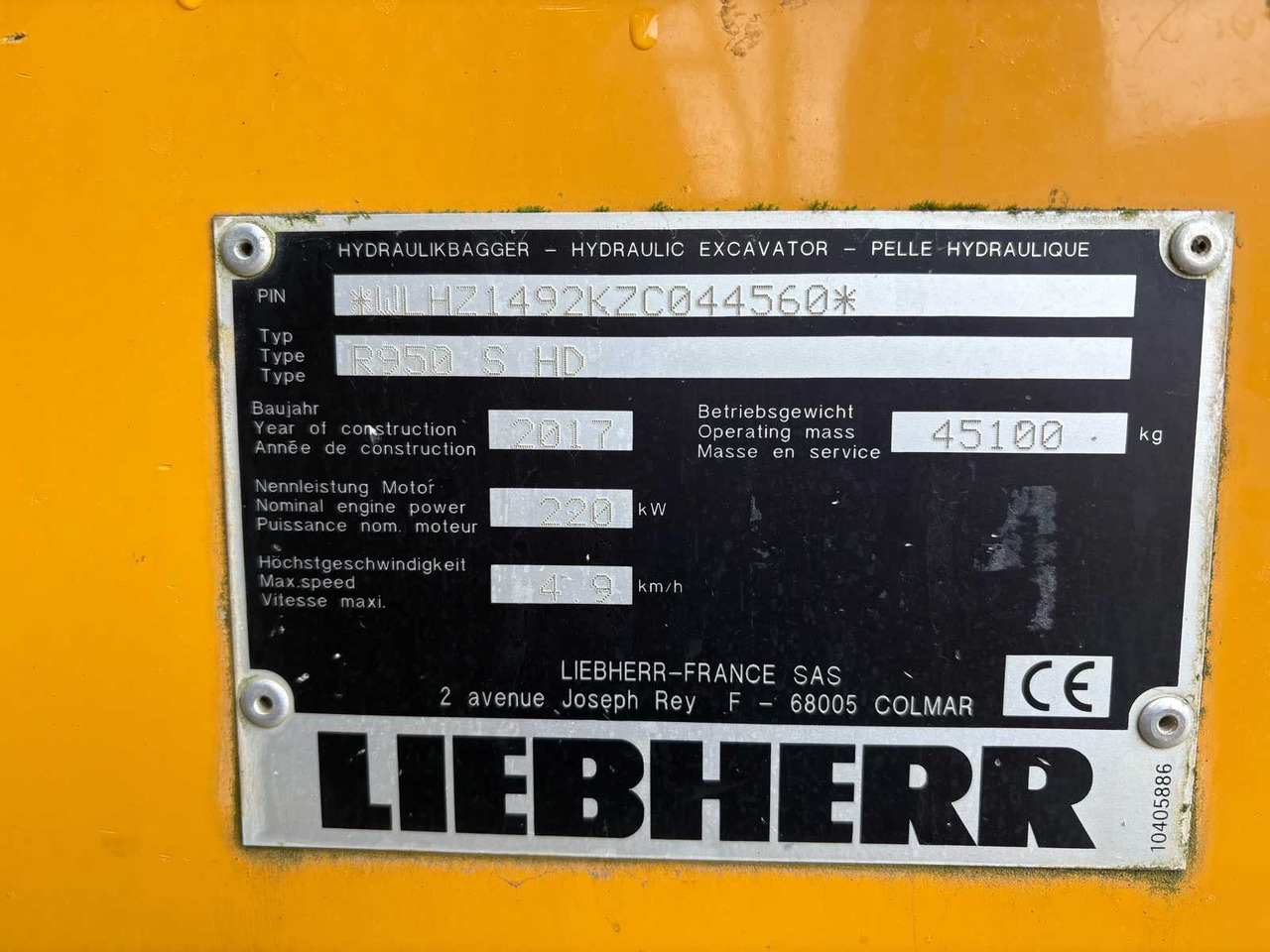 Liebherr 950SME crawler excavator - Escavadora de rastos: foto 5 Liebherr 950SME crawler excavator - Escavadora de rastos: foto 5