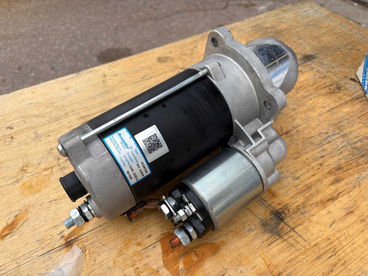 Starter motor Prestolite - Motor de arranque por Máquina de construção: foto 3 Starter motor Prestolite - Motor de arranque por Máquina de construção: foto 3
