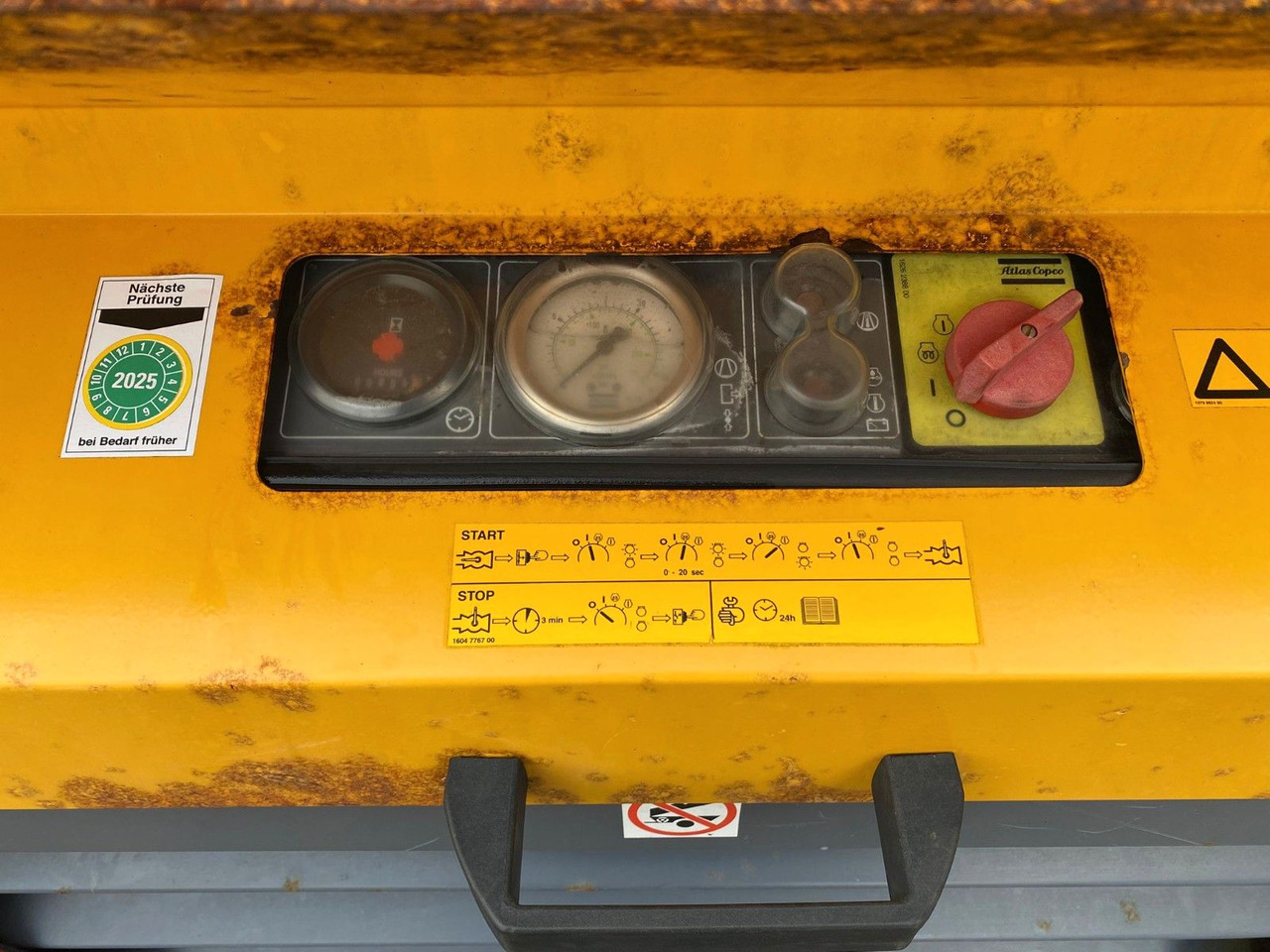 Atlas Copco ATLAS COPCO XAS 37 KD 800 STD. - Compressor de ar: foto 3 Atlas Copco ATLAS COPCO XAS 37 KD 800 STD. - Compressor de ar: foto 3