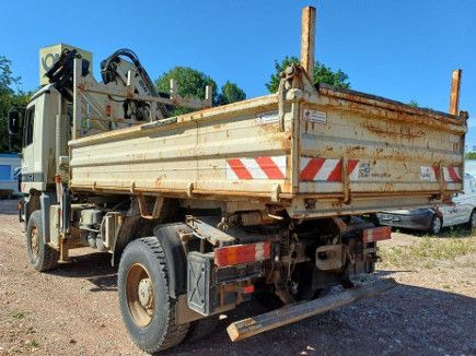 Mercedes-Benz ACTROS 1831 4X4 KRAN MEILER ALLRAD ATLAS KRAN - Camião basculante, Camião grua: foto 3 Mercedes-Benz ACTROS 1831 4X4 KRAN MEILER ALLRAD ATLAS KRAN - Camião basculante, Camião grua: foto 3