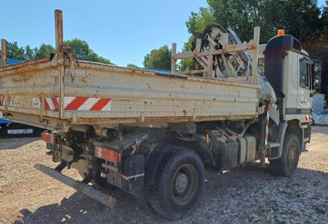 Mercedes-Benz ACTROS 1831 4X4 KRAN MEILER ALLRAD ATLAS KRAN - Camião basculante, Camião grua: foto 4 Mercedes-Benz ACTROS 1831 4X4 KRAN MEILER ALLRAD ATLAS KRAN - Camião basculante, Camião grua: foto 4