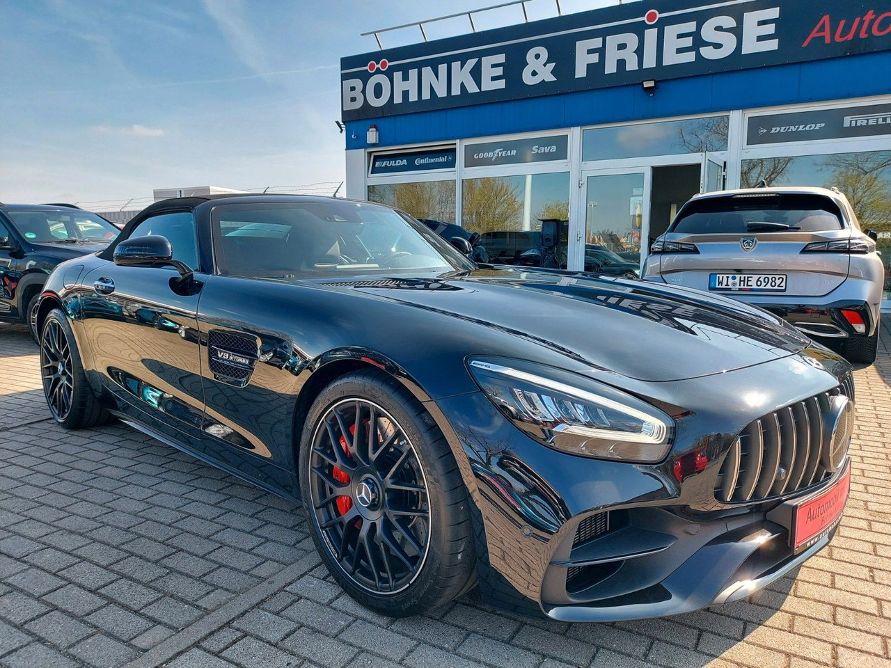 Mercedes-Benz AMG GT Roadster Nappa Burmester - Cabrio: foto 1 Mercedes-Benz AMG GT Roadster Nappa Burmester - Cabrio: foto 1