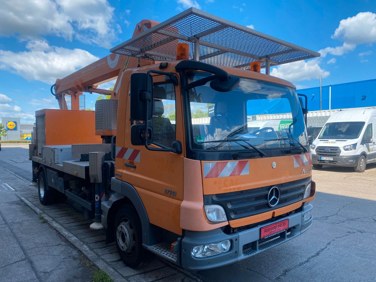 Mercedes-Benz ATEGO WUMAG ELEVANT WT230 23m TÜV - Caminhão com plataforma aérea: foto 2 Mercedes-Benz ATEGO WUMAG ELEVANT WT230 23m TÜV - Caminhão com plataforma aérea: foto 2