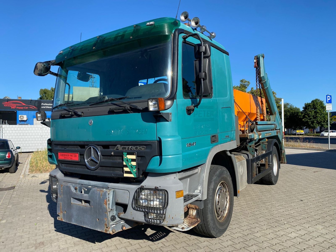 Mercedes-Benz Actros 2/3 6-Zyl. 1841 MEILER ABSATZKIPP. WINTER - Camião basculante: foto 1 Mercedes-Benz Actros 2/3 6-Zyl. 1841 MEILER ABSATZKIPP. WINTER - Camião basculante: foto 1
