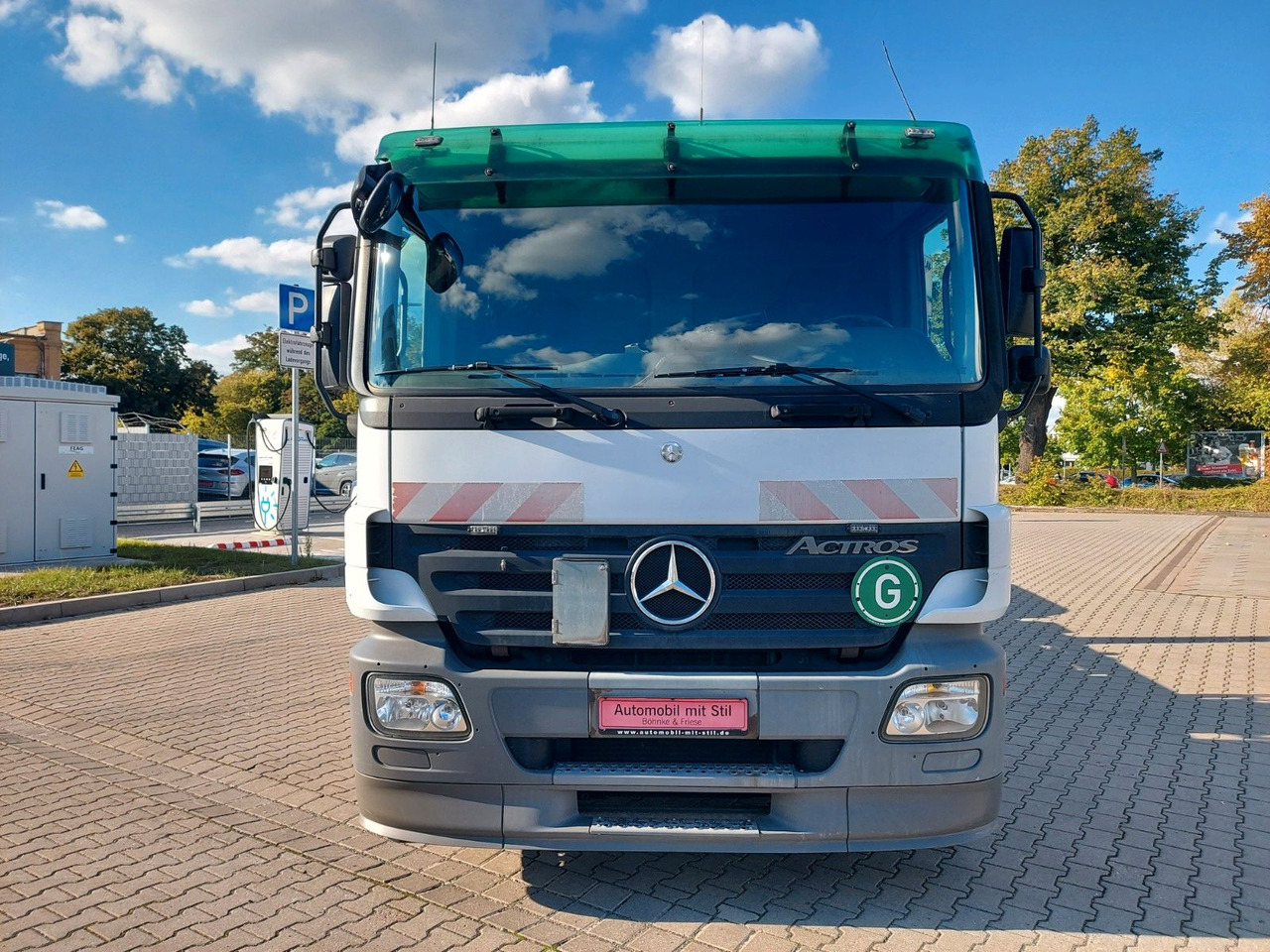 Mercedes-Benz Actros 6-Zyl. 2541 HMF KRAN ABROLLKIPPER - Camião polibenne, Camião grua: foto 4 Mercedes-Benz Actros 6-Zyl. 2541 HMF KRAN ABROLLKIPPER - Camião polibenne, Camião grua: foto 4