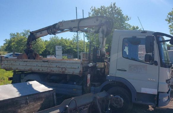 Mercedes-Benz Atego 2 4-Zyl. 4x2 918 4x2 KRAN TEREX 65.2 - Camião basculante, Camião grua: foto 4 Mercedes-Benz Atego 2 4-Zyl. 4x2 918 4x2 KRAN TEREX 65.2 - Camião basculante, Camião grua: foto 4