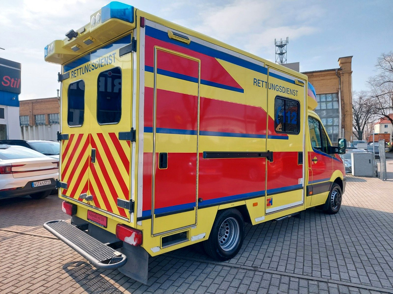 Ambulância novo Mercedes-Benz Sprinter II Pritsche 516 Autom. RTW Ambulance: foto 7