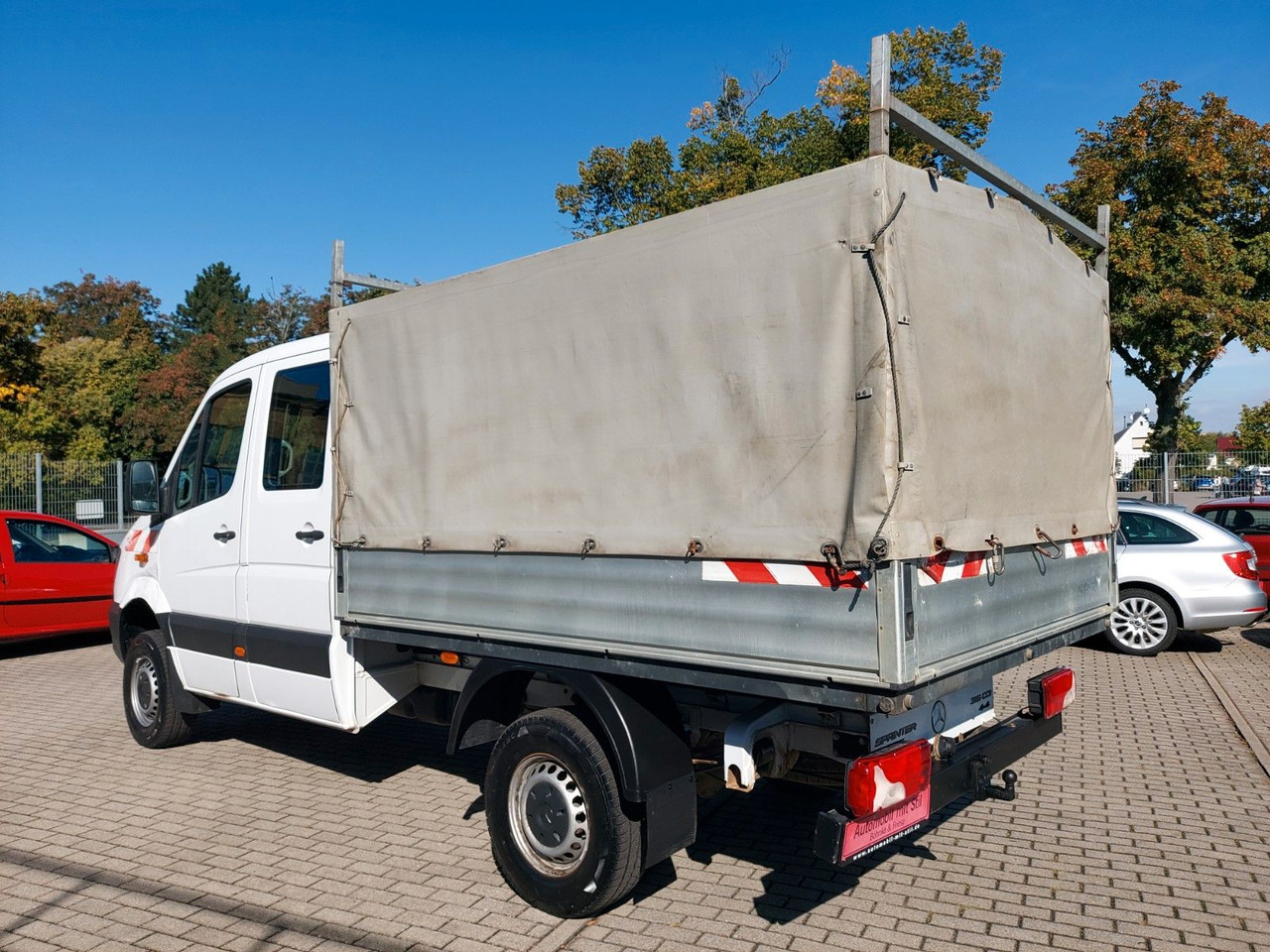 Mercedes-Benz Sprinter II Pritsche DoKa 316 CDI 4X4 Klima - Carrinha de lona, Carrinha cabine dupla: foto 5 Mercedes-Benz Sprinter II Pritsche DoKa 316 CDI 4X4 Klima - Carrinha de lona, Carrinha cabine dupla: foto 5