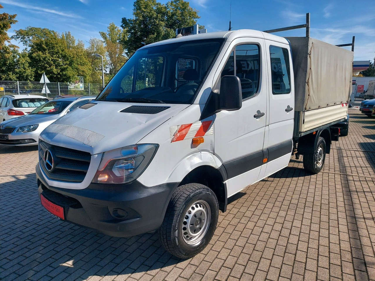 Mercedes-Benz Sprinter II Pritsche DoKa 316 CDI 4X4 Klima - Carrinha de lona, Carrinha cabine dupla: foto 4 Mercedes-Benz Sprinter II Pritsche DoKa 316 CDI 4X4 Klima - Carrinha de lona, Carrinha cabine dupla: foto 4
