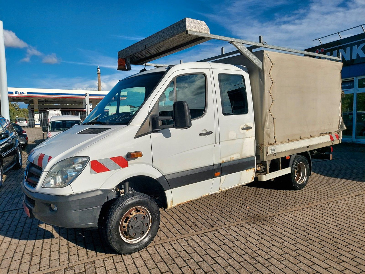 Mercedes-Benz Sprinter II Pritsche DoKa 516 4X4 Plane 6 Sitze - Carrinha de lona, Carrinha cabine dupla: foto 3 Mercedes-Benz Sprinter II Pritsche DoKa 516 4X4 Plane 6 Sitze - Carrinha de lona, Carrinha cabine dupla: foto 3