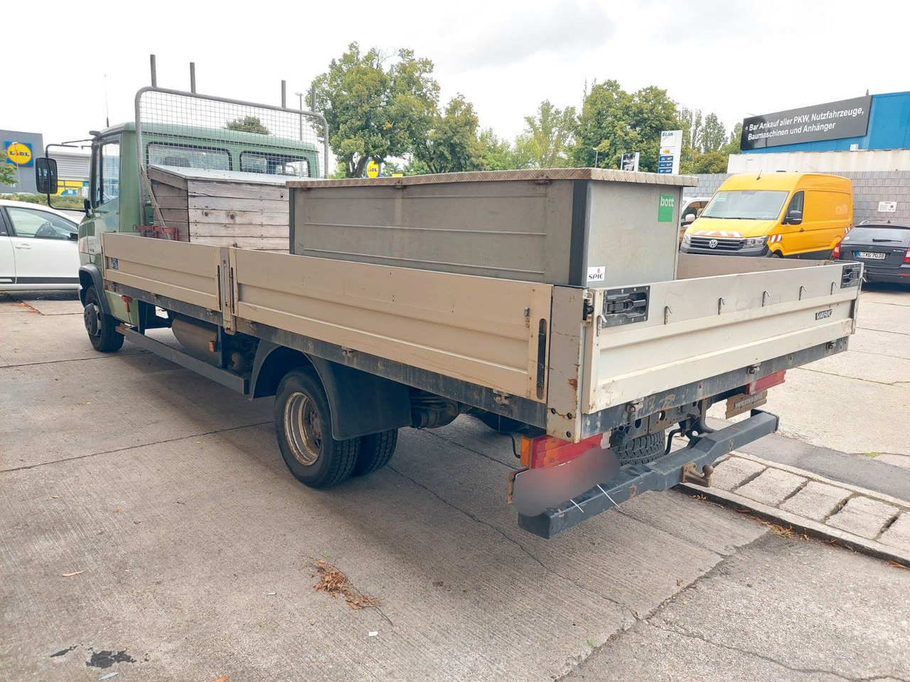 Mercedes-Benz Vario 613D Pritsche lang extralang - Carrinha de caixa aberta: foto 5 Mercedes-Benz Vario 613D Pritsche lang extralang - Carrinha de caixa aberta: foto 5
