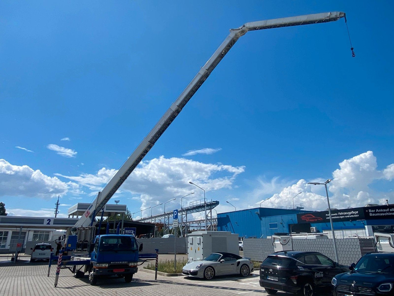 Mitsubishi CANTER DACHDECKER KLAAS AUTOKRAN - Grua móvel: foto 4 Mitsubishi CANTER DACHDECKER KLAAS AUTOKRAN - Grua móvel: foto 4