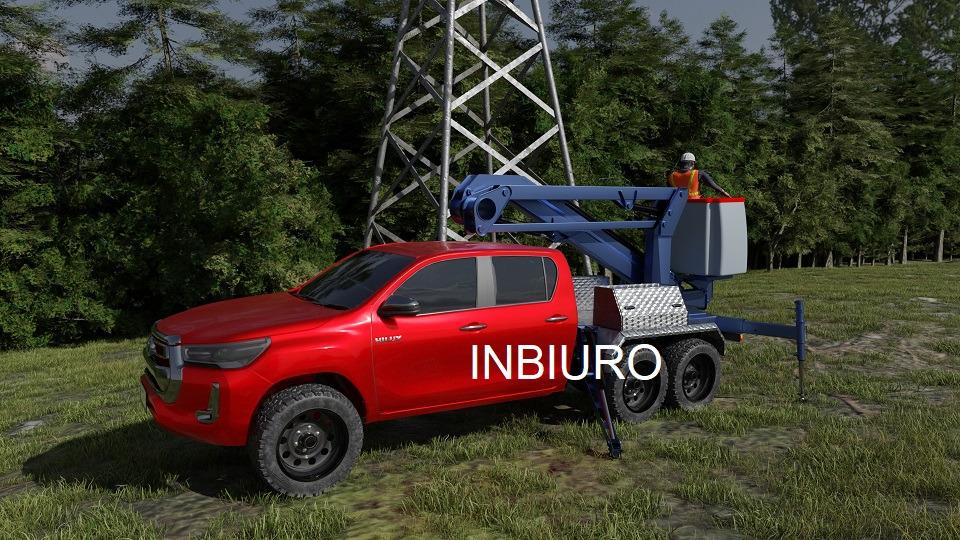 Hilux pickup - Caminhão com plataforma aérea: foto 1 Hilux pickup - Caminhão com plataforma aérea: foto 1