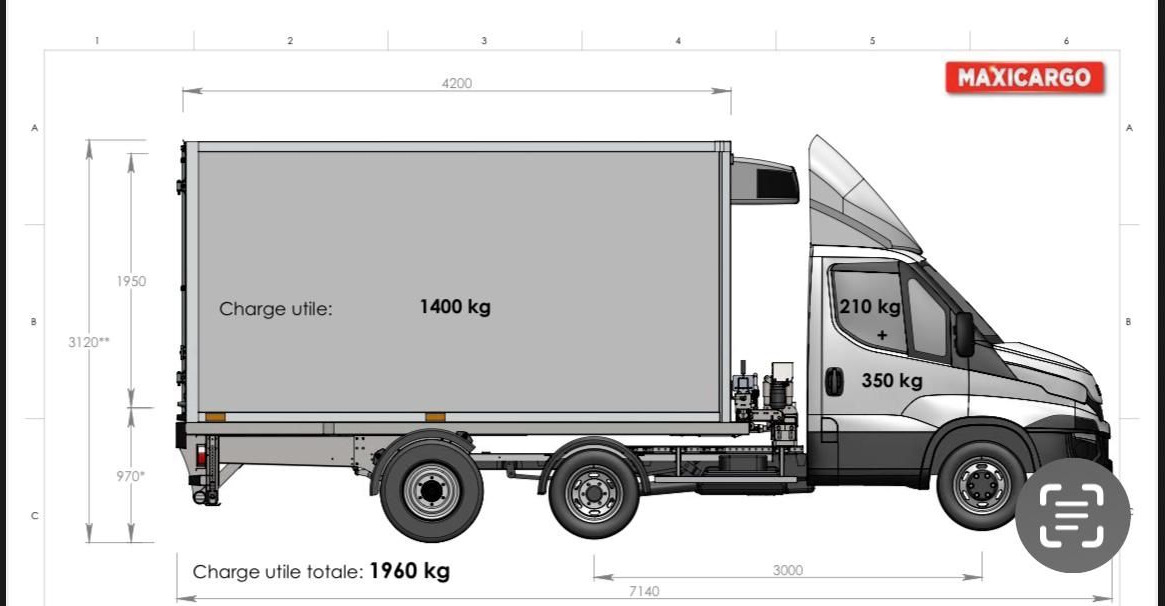Iveco Daily 35C18 MAXICARGO Kühlkoffer/CARRIER/AC/EU6 - Carrinha frigorífica: foto 5 Iveco Daily 35C18 MAXICARGO Kühlkoffer/CARRIER/AC/EU6 - Carrinha frigorífica: foto 5