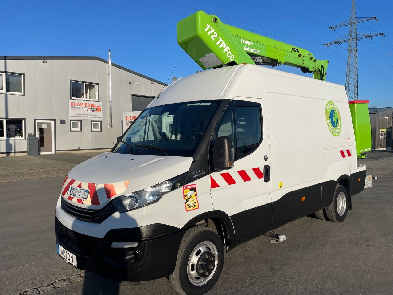 Iveco Daily 50C18 Hubsteiger/FRANCE-ELEVATEUR/17m/968h - Caminhão com plataforma aérea: foto 3 Iveco Daily 50C18 Hubsteiger/FRANCE-ELEVATEUR/17m/968h - Caminhão com plataforma aérea: foto 3