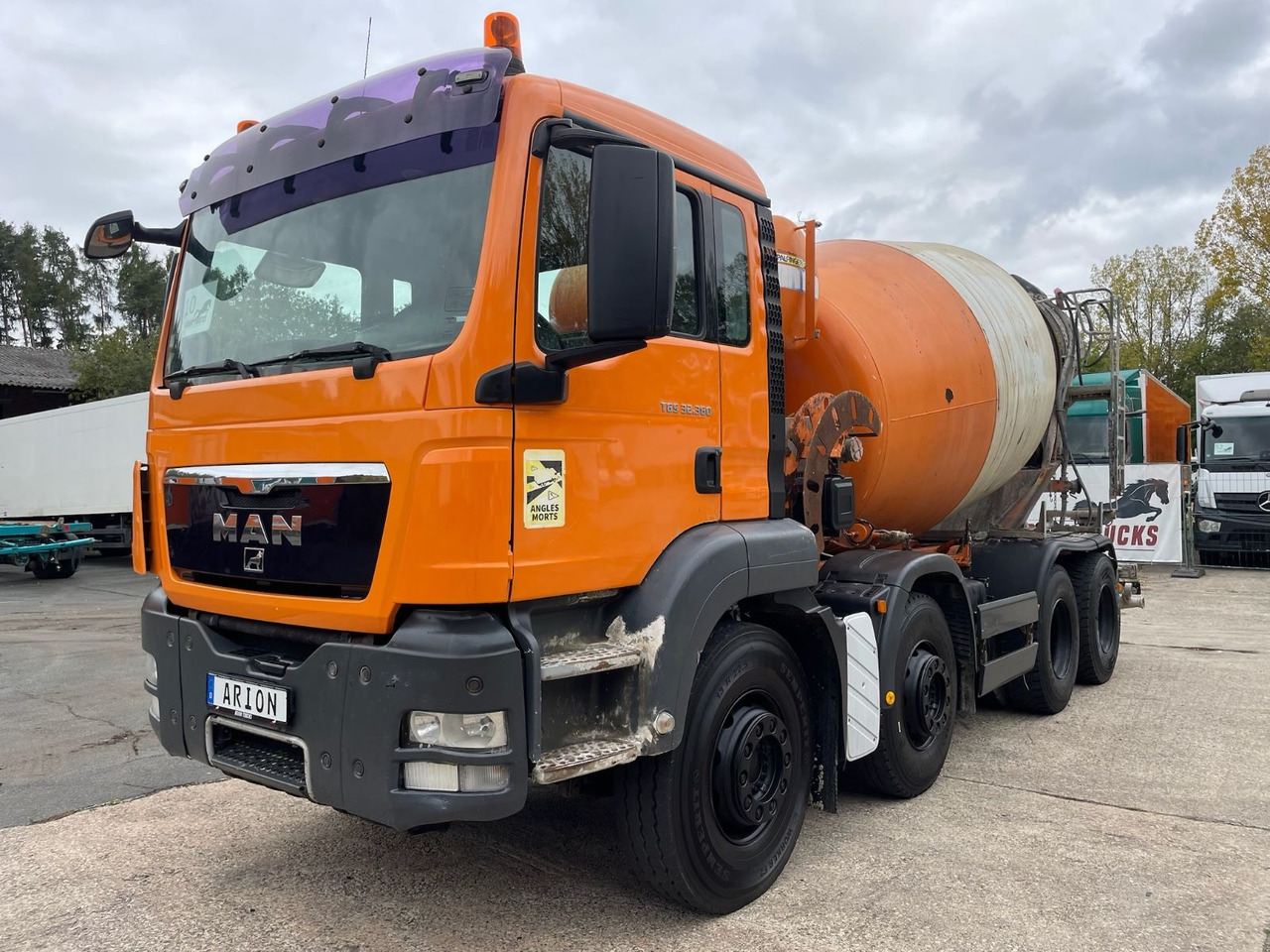 MAN TGS 32.360 8x4 BB Betonmischer/CIFA/SL9/9m3/EU4 - Camião betoneira: foto 3 MAN TGS 32.360 8x4 BB Betonmischer/CIFA/SL9/9m3/EU4 - Camião betoneira: foto 3