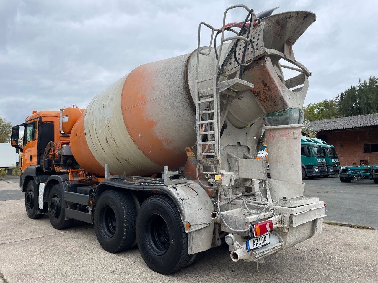 MAN TGS 32.360 8x4 BB Betonmischer/CIFA/SL9/9m3/EU4 - Camião betoneira: foto 4 MAN TGS 32.360 8x4 BB Betonmischer/CIFA/SL9/9m3/EU4 - Camião betoneira: foto 4