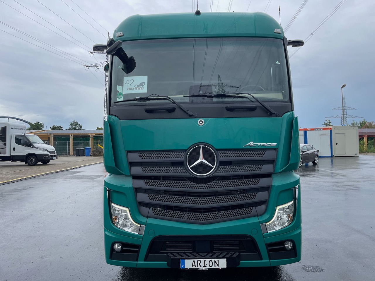 Mercedes-Benz Actros 1845 Pritsche+Plane/Retarder/MirrorCams - Camião de lona: foto 2 Mercedes-Benz Actros 1845 Pritsche+Plane/Retarder/MirrorCams - Camião de lona: foto 2