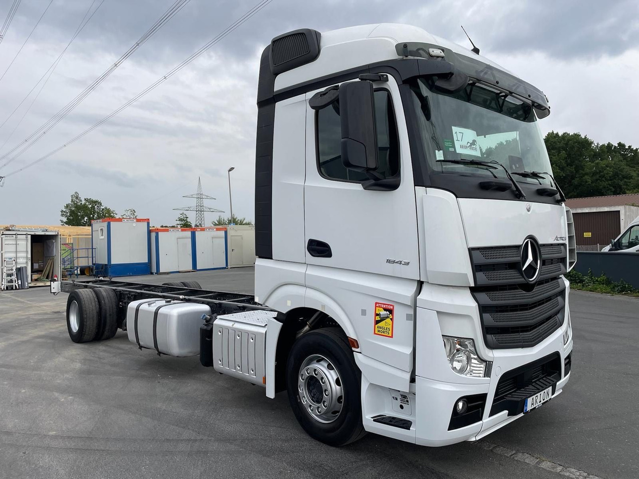 Mercedes-Benz Actros 4 1843 4x2 Fahrgestell/StandAC/ACC/EU6 - Camião chassi: foto 1 Mercedes-Benz Actros 4 1843 4x2 Fahrgestell/StandAC/ACC/EU6 - Camião chassi: foto 1