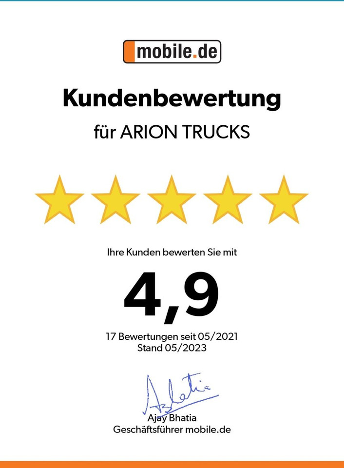 Leasing de  Mercedes-Benz Antos 2543 6x2 Kühlkoffer/CARRIER/NLA/LBW/AC/EU6 Mercedes-Benz Antos 2543 6x2 Kühlkoffer/CARRIER/NLA/LBW/AC/EU6: foto 14