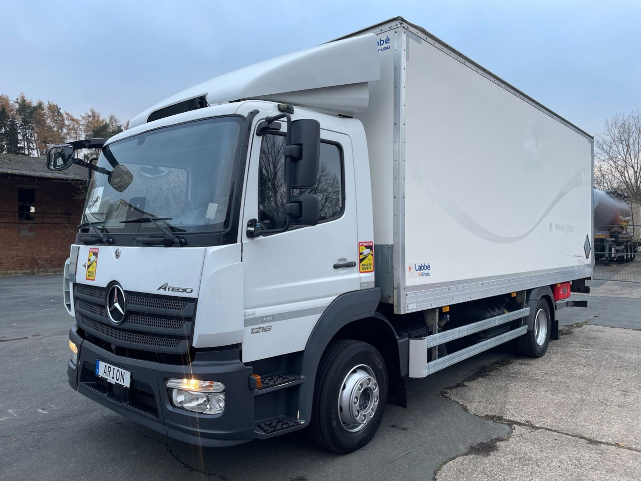 Mercedes-Benz Atego 1218 4x2 Koffer/FULL-ADR/EXIII/LBW/AC/EU6d - Camião furgão: foto 3 Mercedes-Benz Atego 1218 4x2 Koffer/FULL-ADR/EXIII/LBW/AC/EU6d - Camião furgão: foto 3