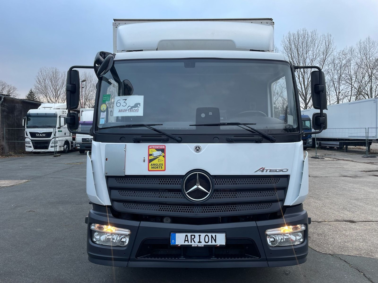 Mercedes-Benz Atego 1218 4x2 Koffer/FULL-ADR/EXIII/LBW/AC/EU6d - Camião furgão: foto 2 Mercedes-Benz Atego 1218 4x2 Koffer/FULL-ADR/EXIII/LBW/AC/EU6d - Camião furgão: foto 2