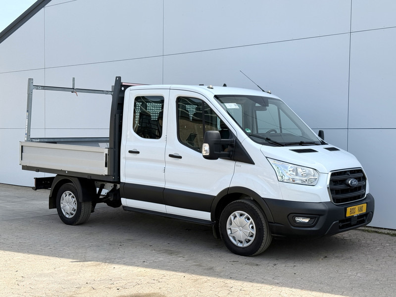 Ford Transit 350 2.0 TDCI 130PK L3H1 DC Trend Open Laadbak Pritische 6 zitplaatsen Airco Cruise Control - Carrinha de caixa aberta, Carrinha cabine dupla: foto 4 Ford Transit 350 2.0 TDCI 130PK L3H1 DC Trend Open Laadbak Pritische 6 zitplaatsen Airco Cruise Control - Carrinha de caixa aberta, Carrinha cabine dupla: foto 4