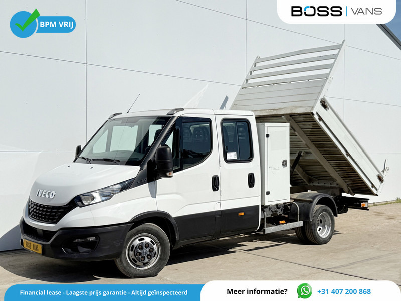 Iveco Daily 35C14 Kipper Dubbele Cabine Dubbellucht Trekhaak Airco Cruise Control Lucht Geveerde Stoel - Carrinha basculante, Carrinha cabine dupla: foto 1 Iveco Daily 35C14 Kipper Dubbele Cabine Dubbellucht Trekhaak Airco Cruise Control Lucht Geveerde Stoel - Carrinha basculante, Carrinha cabine dupla: foto 1