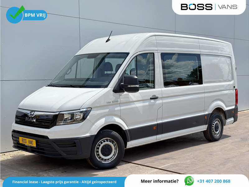 MAN TGE 3.140 2.0 TDI L3H3 Dubbele Cabine 7 Stoelen Airco Cruise Control Trekhaak Carplay Navigatie - Furgão, Carrinha cabine dupla: foto 1 MAN TGE 3.140 2.0 TDI L3H3 Dubbele Cabine 7 Stoelen Airco Cruise Control Trekhaak Carplay Navigatie - Furgão, Carrinha cabine dupla: foto 1