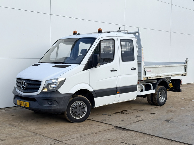 Mercedes-Benz Sprinter 514 2.2 CDI Kipper Dubbele Cabine Dubbellucht 3.5t trekhaak Cruise Control Benne Tipper DOKA - Carrinha basculante, Carrinha cabine dupla: foto 2 Mercedes-Benz Sprinter 514 2.2 CDI Kipper Dubbele Cabine Dubbellucht 3.5t trekhaak Cruise Control Benne Tipper DOKA - Carrinha basculante, Carrinha cabine dupla: foto 2