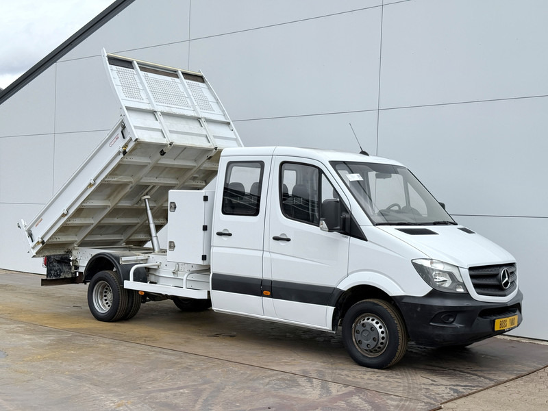 Carrinha basculante, Carrinha cabine dupla Mercedes-Benz Sprinter 514 2.2 CDI Kipper Dubbellucht Dubbele Cabine Climate Control Cruise Control Trekhaak 3.5t Tipper Benne DOKA: foto 6
